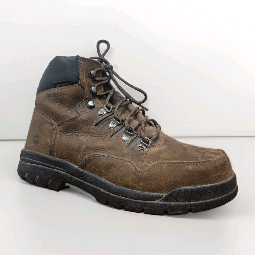 Wolverine Men's Potomac Waterproof Steel Toe Lace Work Boots W08094 Size 11EW